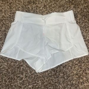 White Athletic Shorts